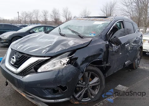 2018 Nissan Murano Platinum/S/Sl/Sv z USA, uszkodzony, nr VIN 5N1AZ2MH2JN105130